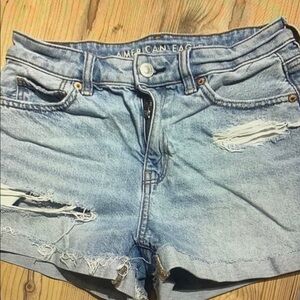 American Eagle Outfitters Women's Blue Athletic Shorts